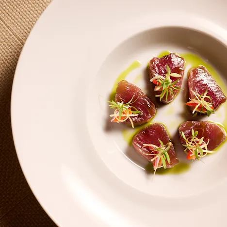 Le Meurice - Le Dali Restaurant - tuna - Dorchester Collection