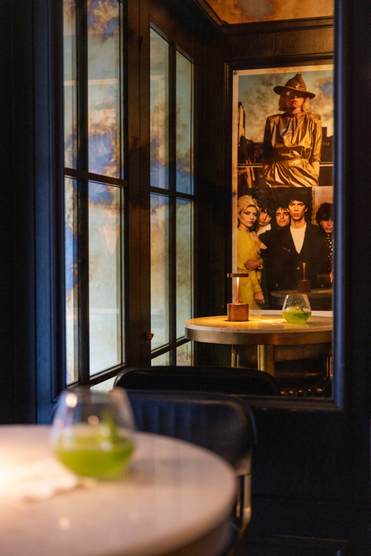 Bar and lounge with cocktail