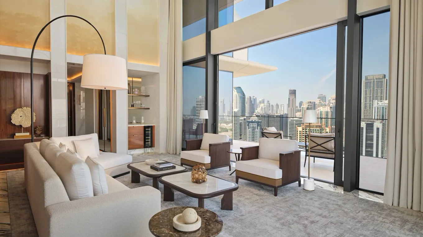 Image of The Lana Royal Suite design at The Lana - Dorchester Collection