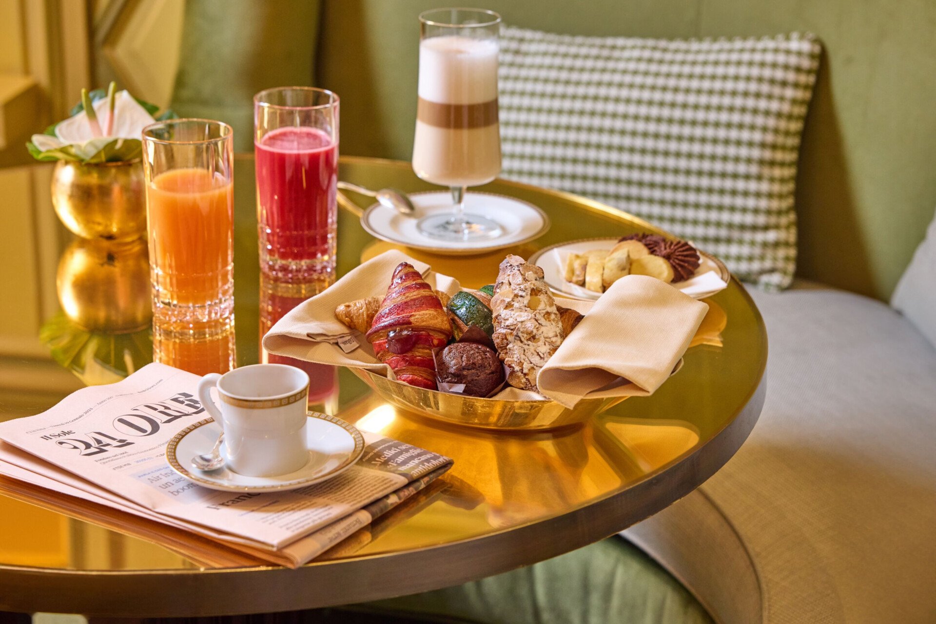 breakfast at Il Salotto