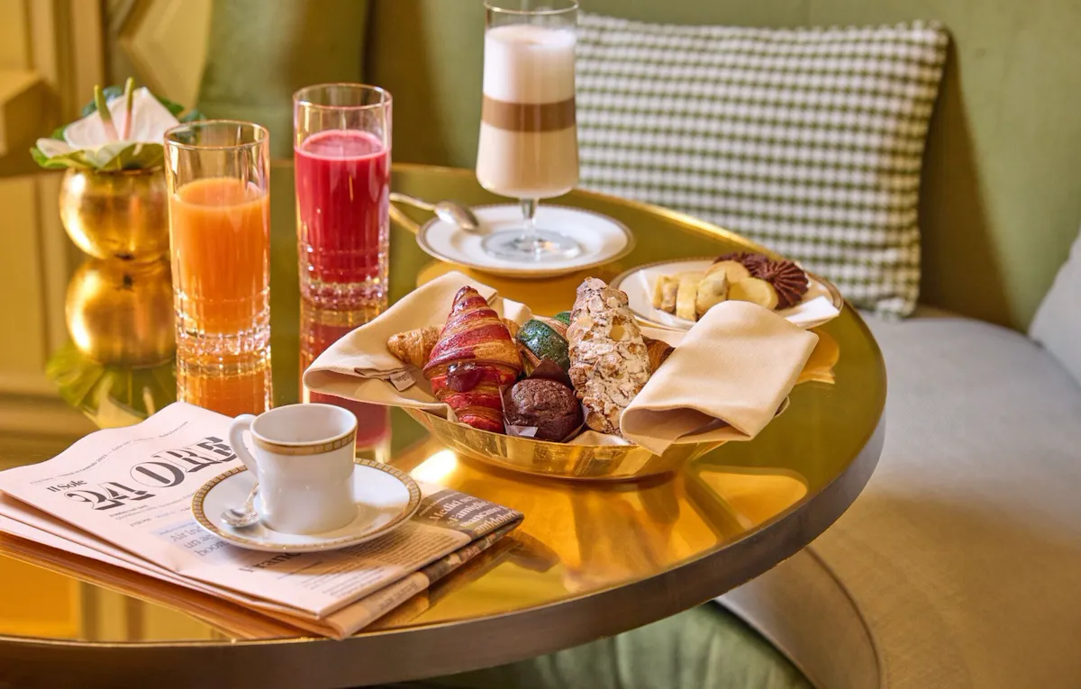 breakfast at Il Salotto