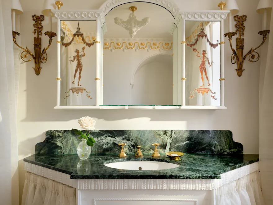 The Dorchester Signature Suite Oliver Messel Bathroom sink