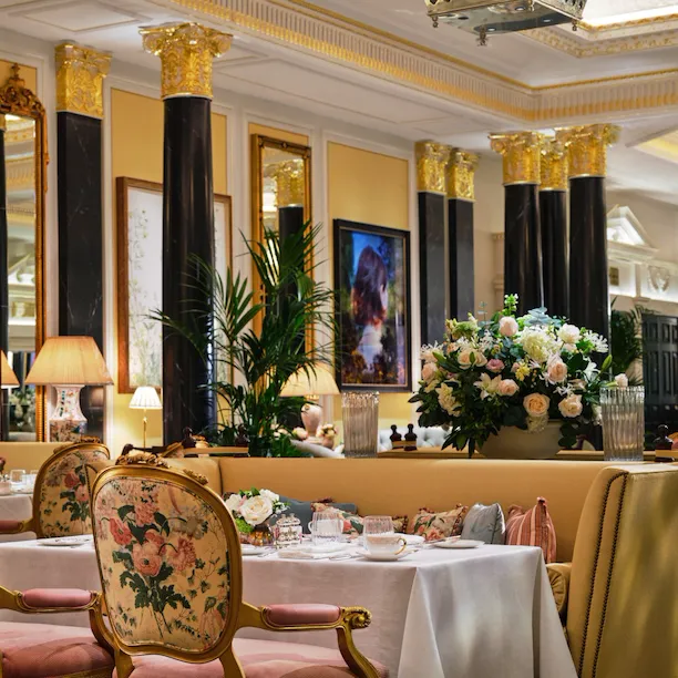 The Promenade at The Dorchester dining table