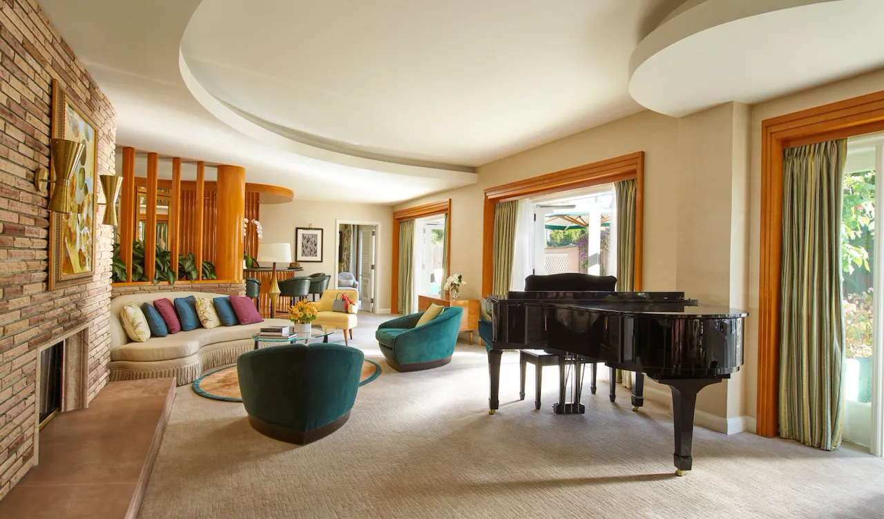 The Paul R. Williams suite at The Beverly Hills Hotel