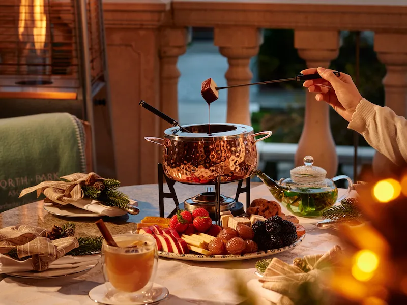 Fondue Terrace at Coworth Park