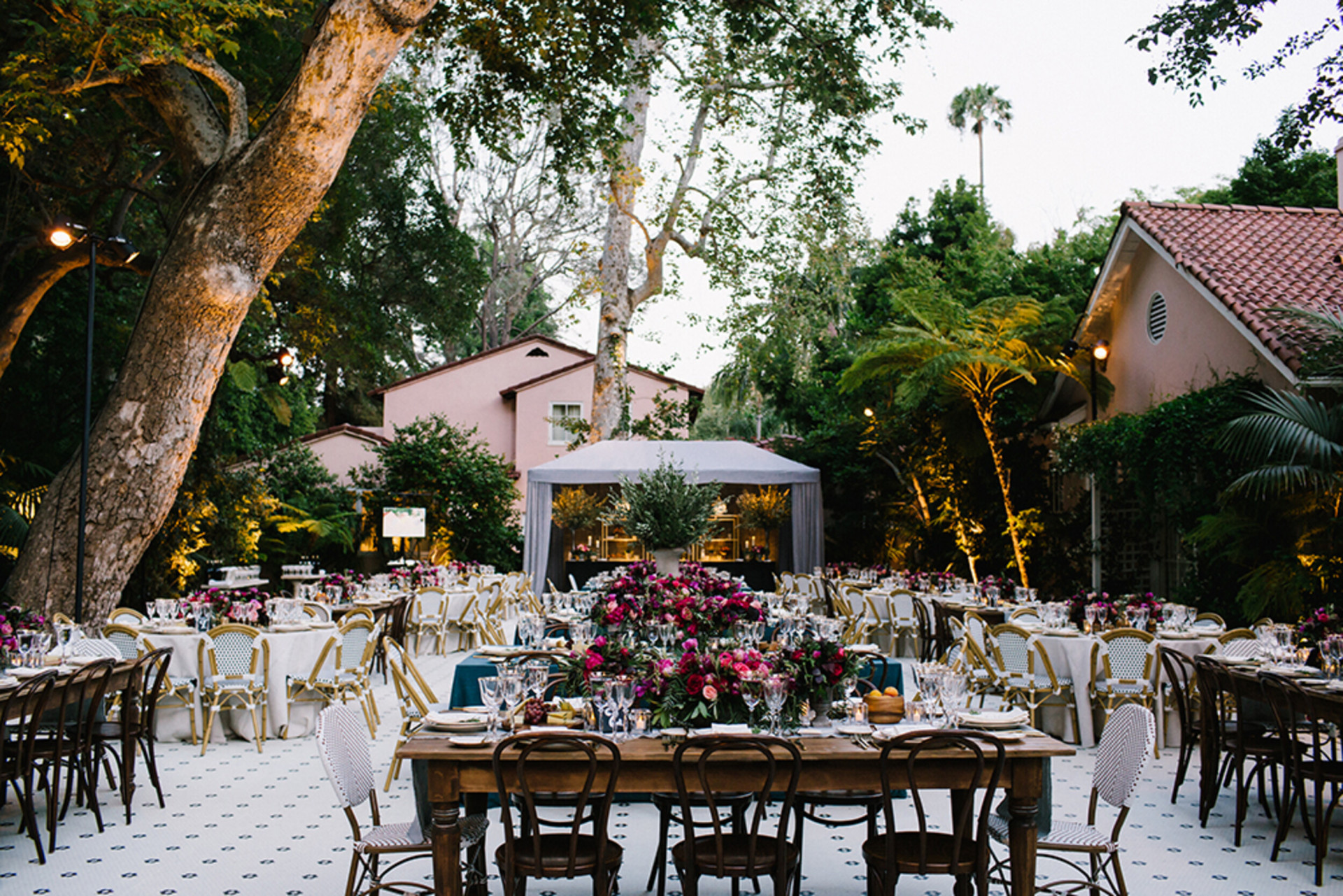 Magical weddings transform the front lawn of Hotel Bel-Air