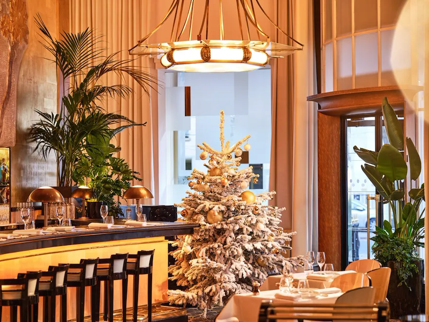 Photo du Relais Plaza à Noël.