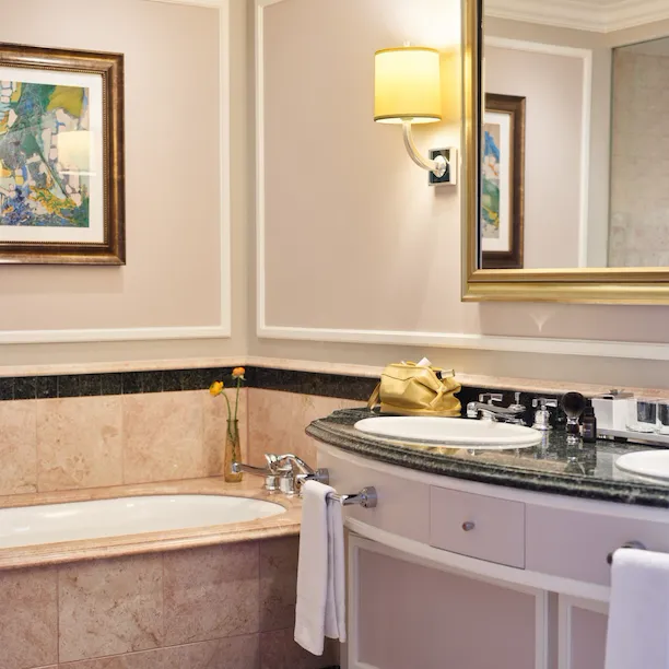 Deluxe Guestroom at The Beverly Hills Hotel, Beverly Hills, CA