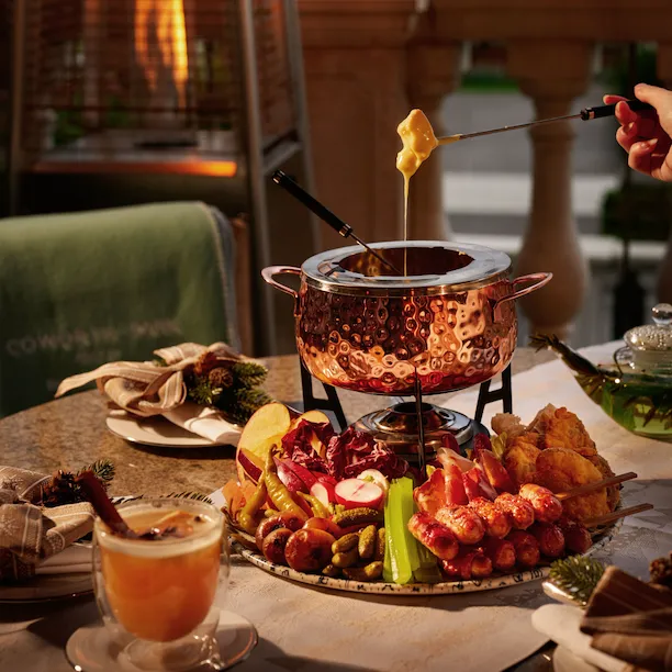 Fondue Terrace at Coworth Park