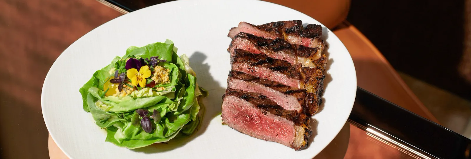 Steak Salad at 45 Park Lane