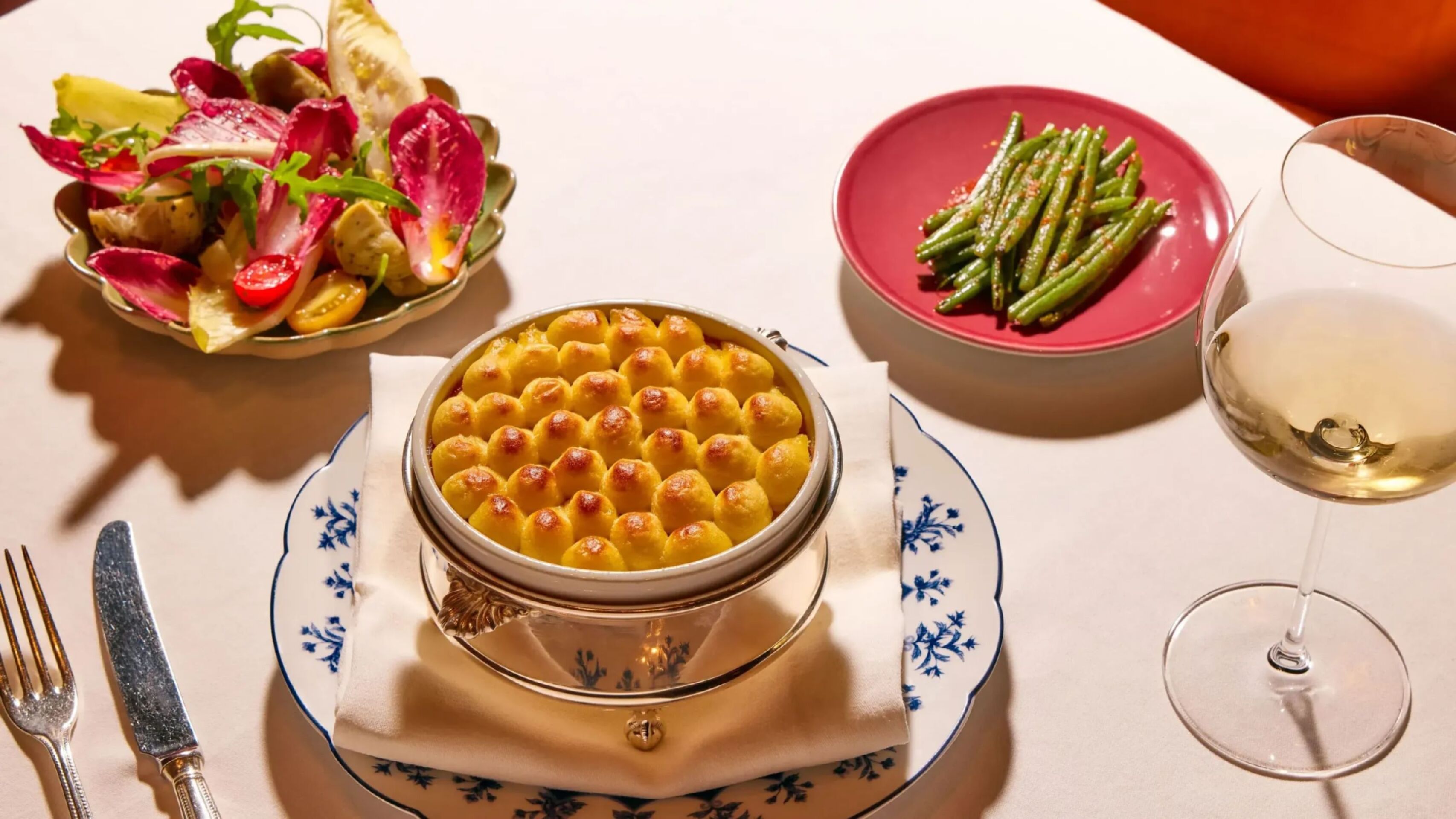 À la carte hero dishes at The Grill at The Dorchester
