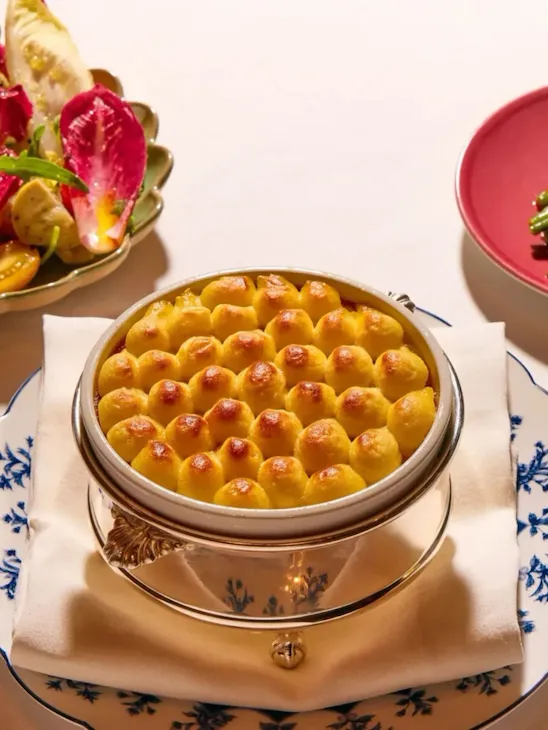 À la carte hero dishes at The Grill at The Dorchester