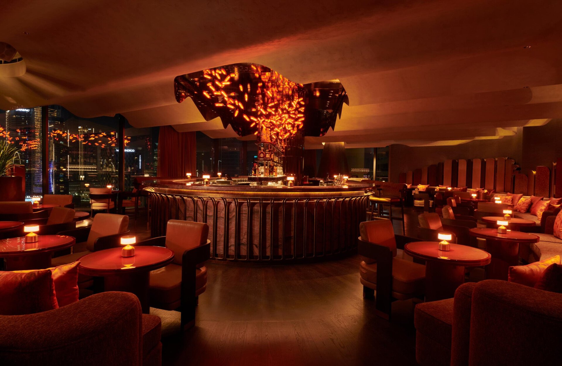 Image of Jara by Martín Berasategui design interior, cocktail and food at The Lana, Dubai, Dorchester Collection 