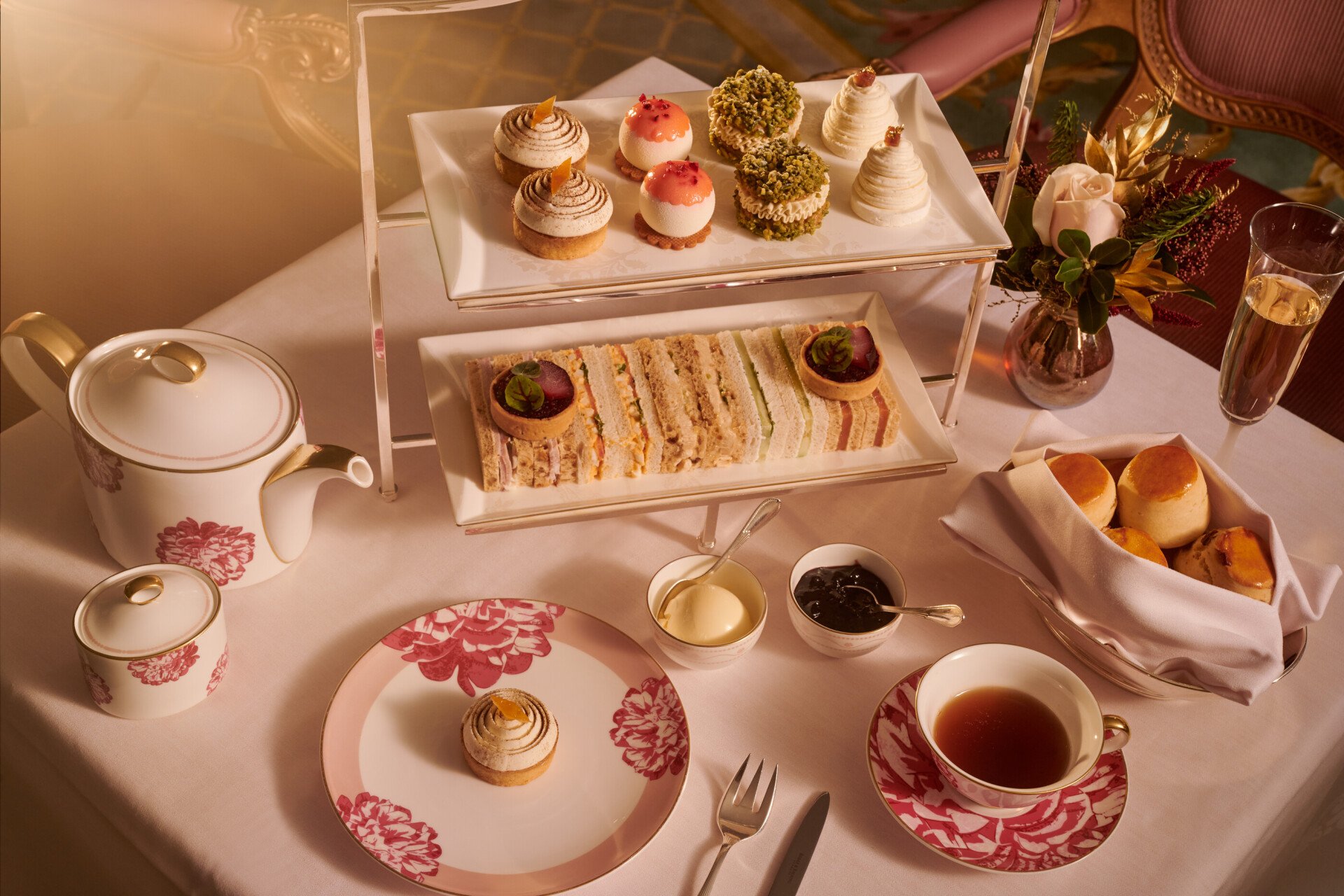 The Promenade at The Dorchester Festive afternoon tea