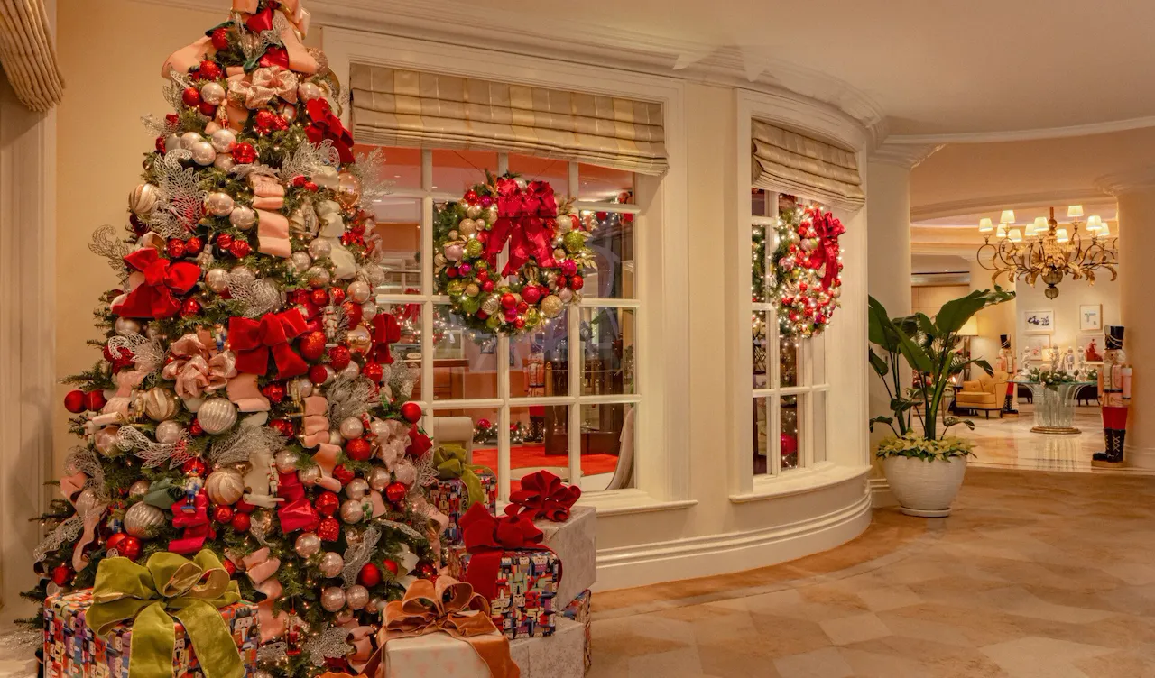 Holiday Decor in lobby