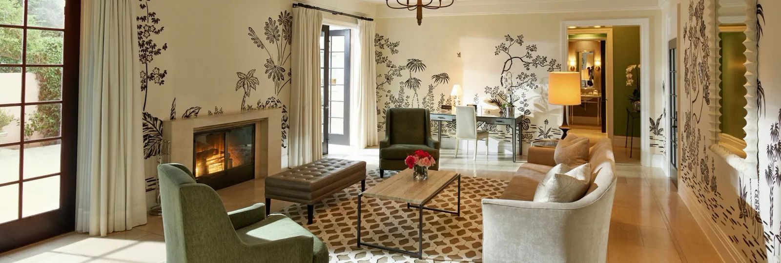 Chalon Suite Bedroom at Hotel Bel-Air, Los Angeles