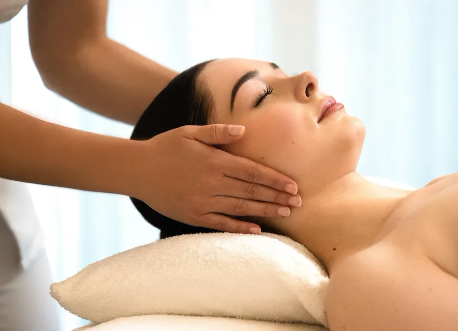 Le Meurice - Spa Valmont facial treatment room