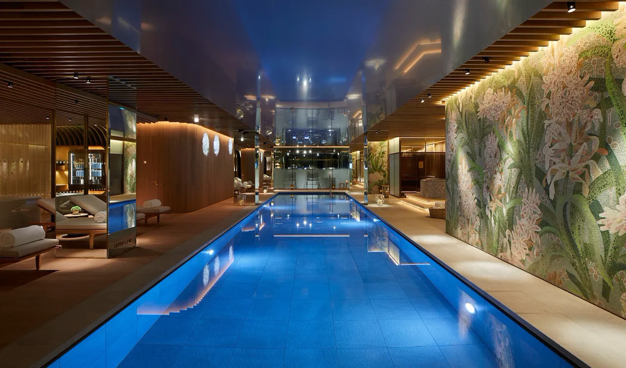 Swimming pool at The Spa at 45 Park Lane, London