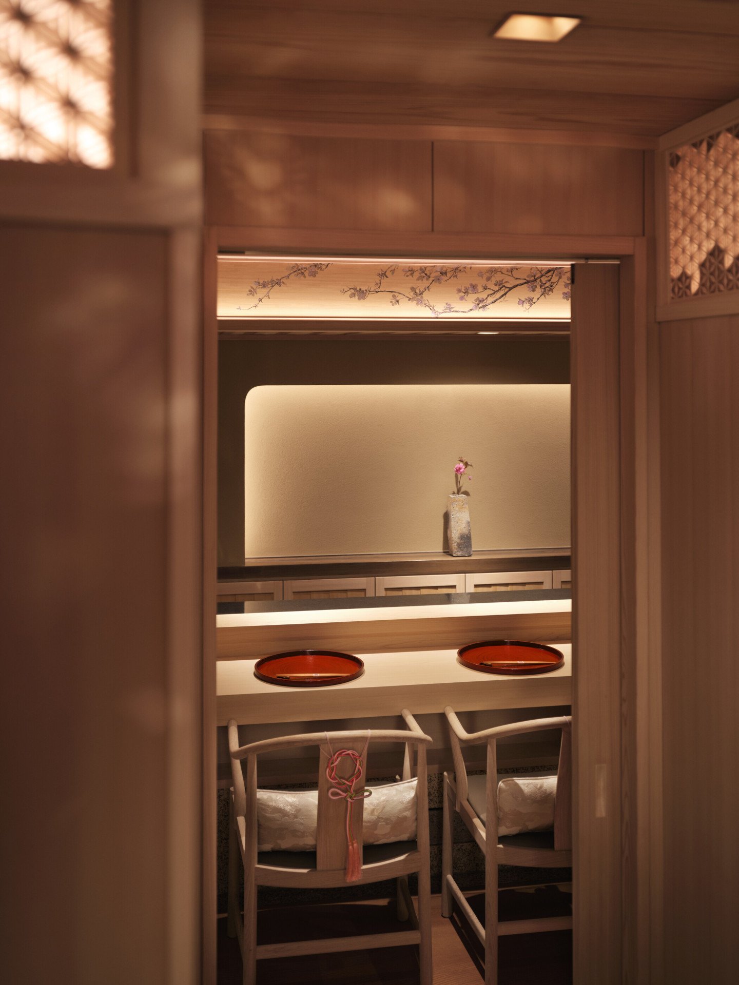 Sushi Kanesaka Private dining space