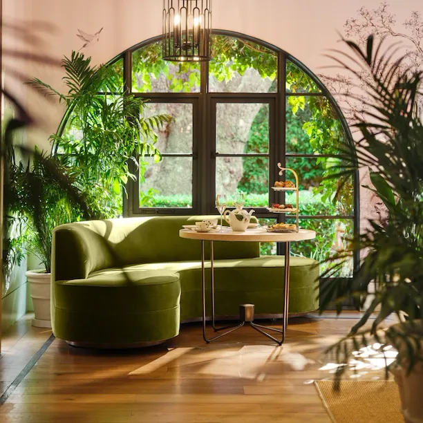 Afternoon tea moment in The Living Room