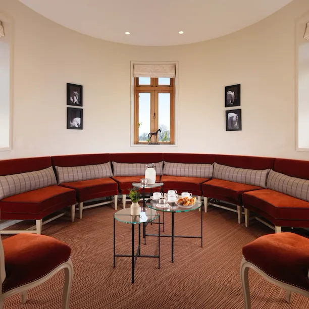 Turret room at The Tower House