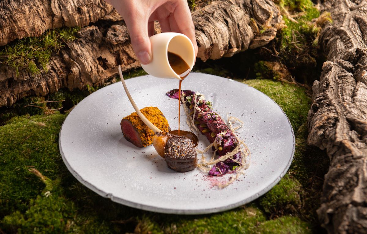 Alain Ducasse at The Dorchester signature dish