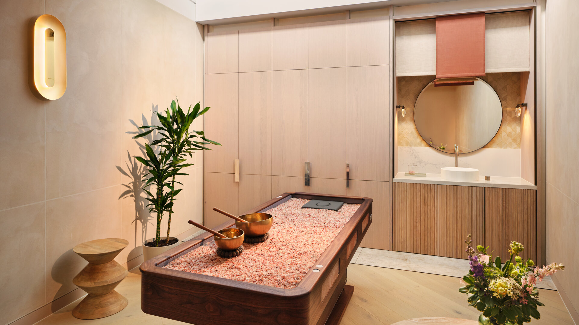 Treatment room at The Spa at Coworth Park