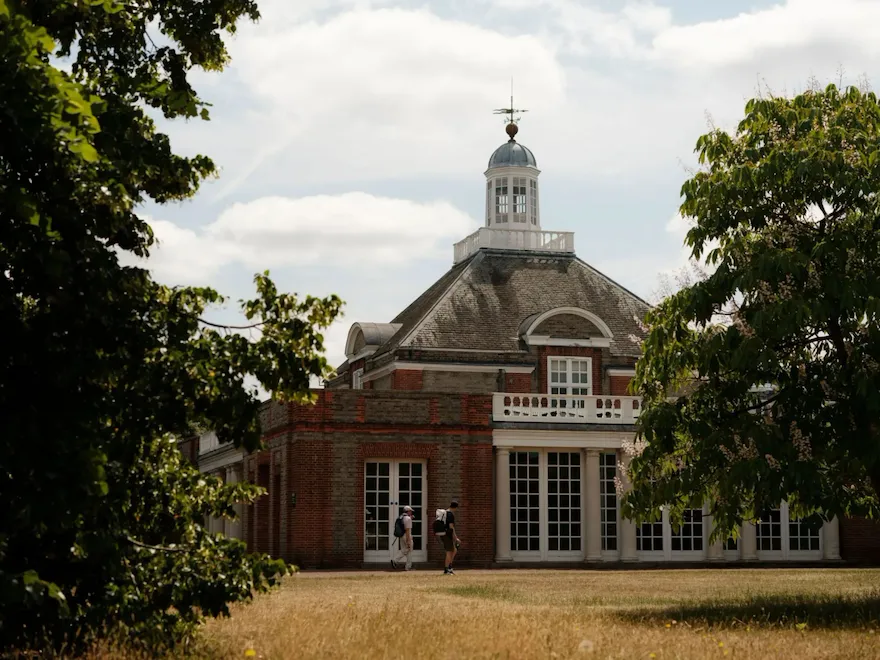 Iconic London destinations captured in soft, warm light during the day