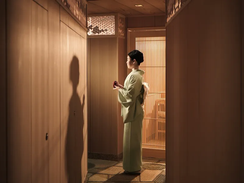Sushi Kanesaka Private dining space
