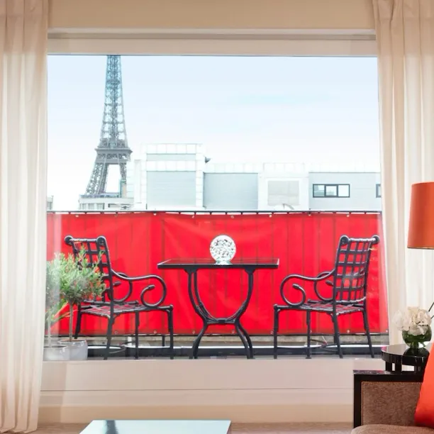 Picture of L'appartement Living Room and Terrasse with Eiffel Tower view