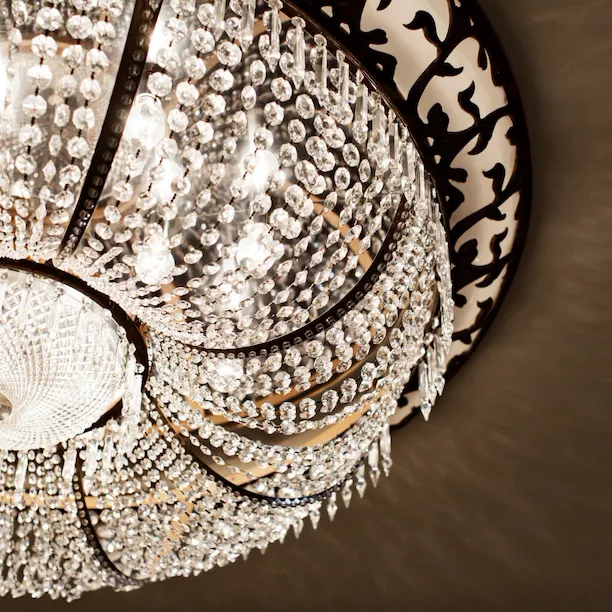 Chandelier in Rodeo Ballroom at The Beverly Hills Hotel