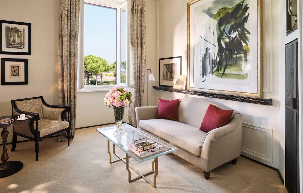 Eden Suite living room