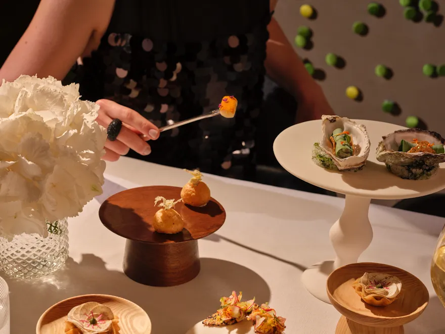 Alain Ducasse Snack Course