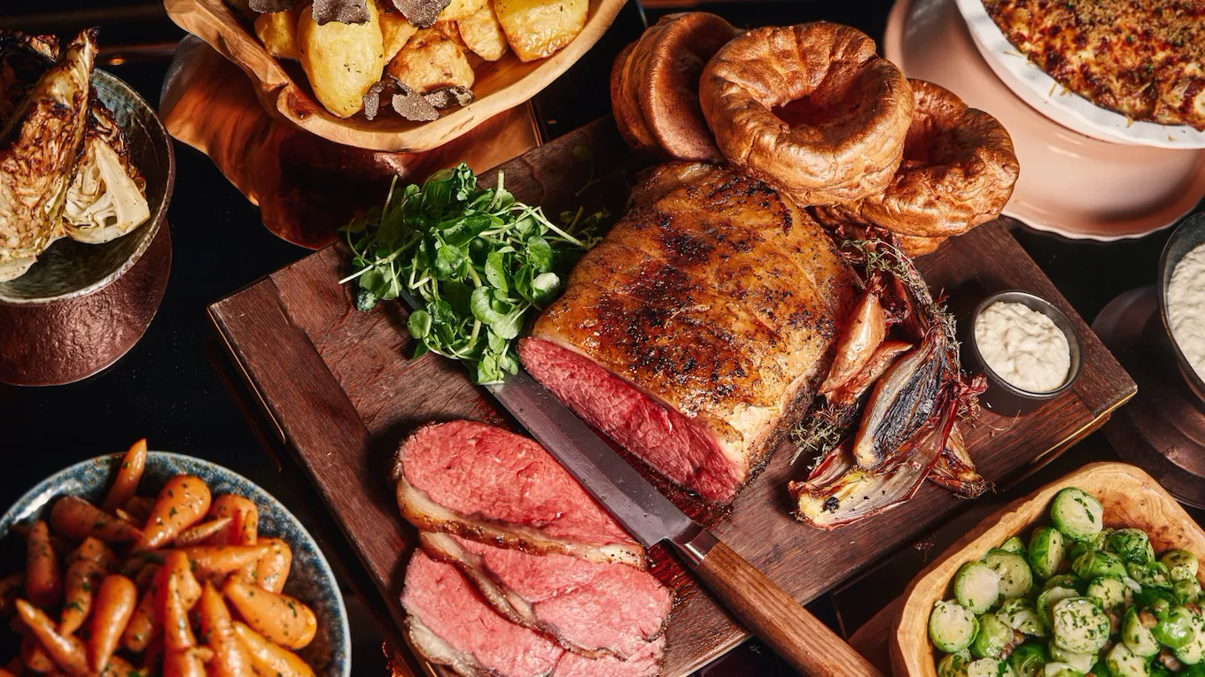 CUT at 45 Park Lane Roast dinner.