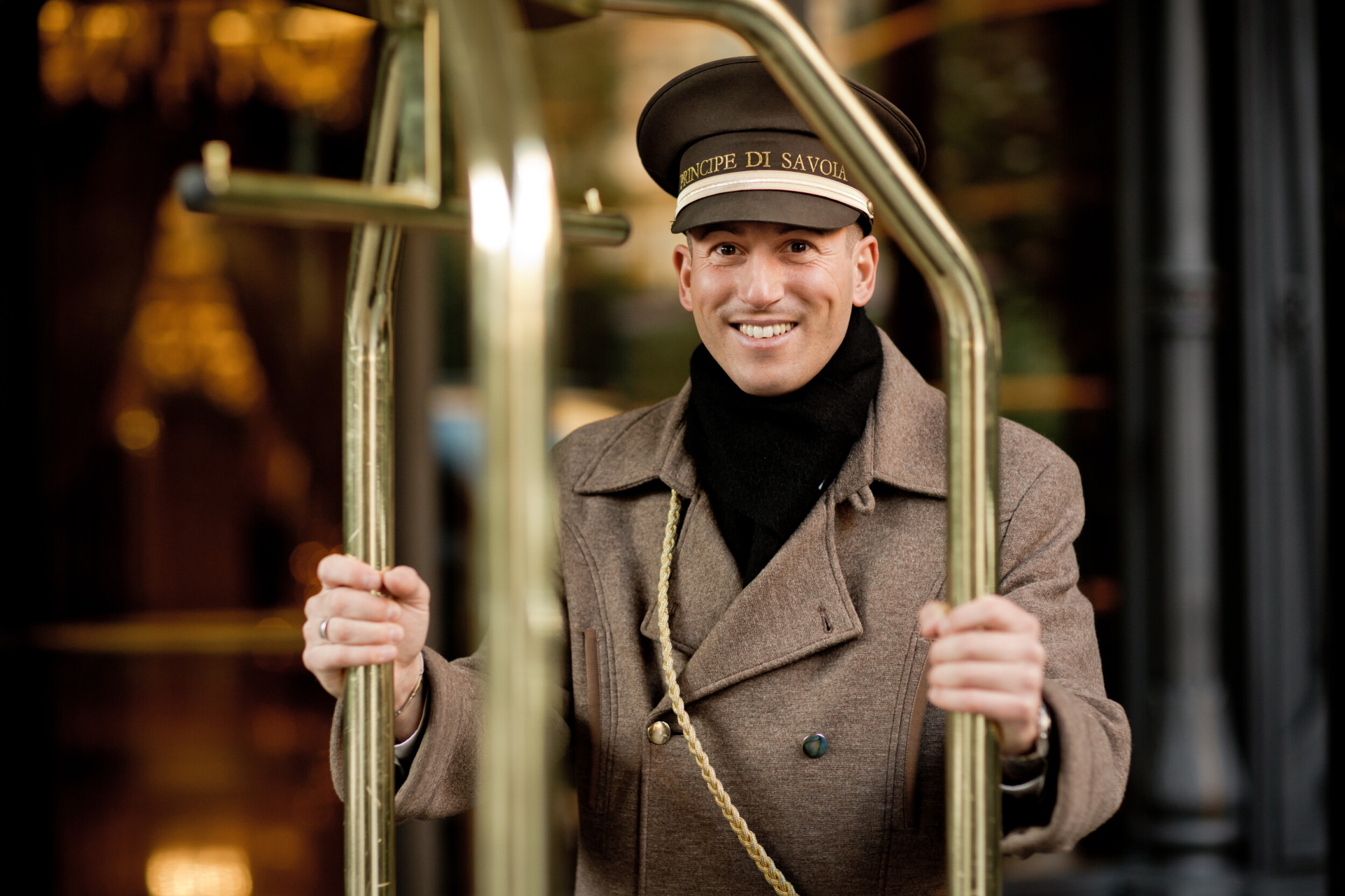 Primo piano del portiere 