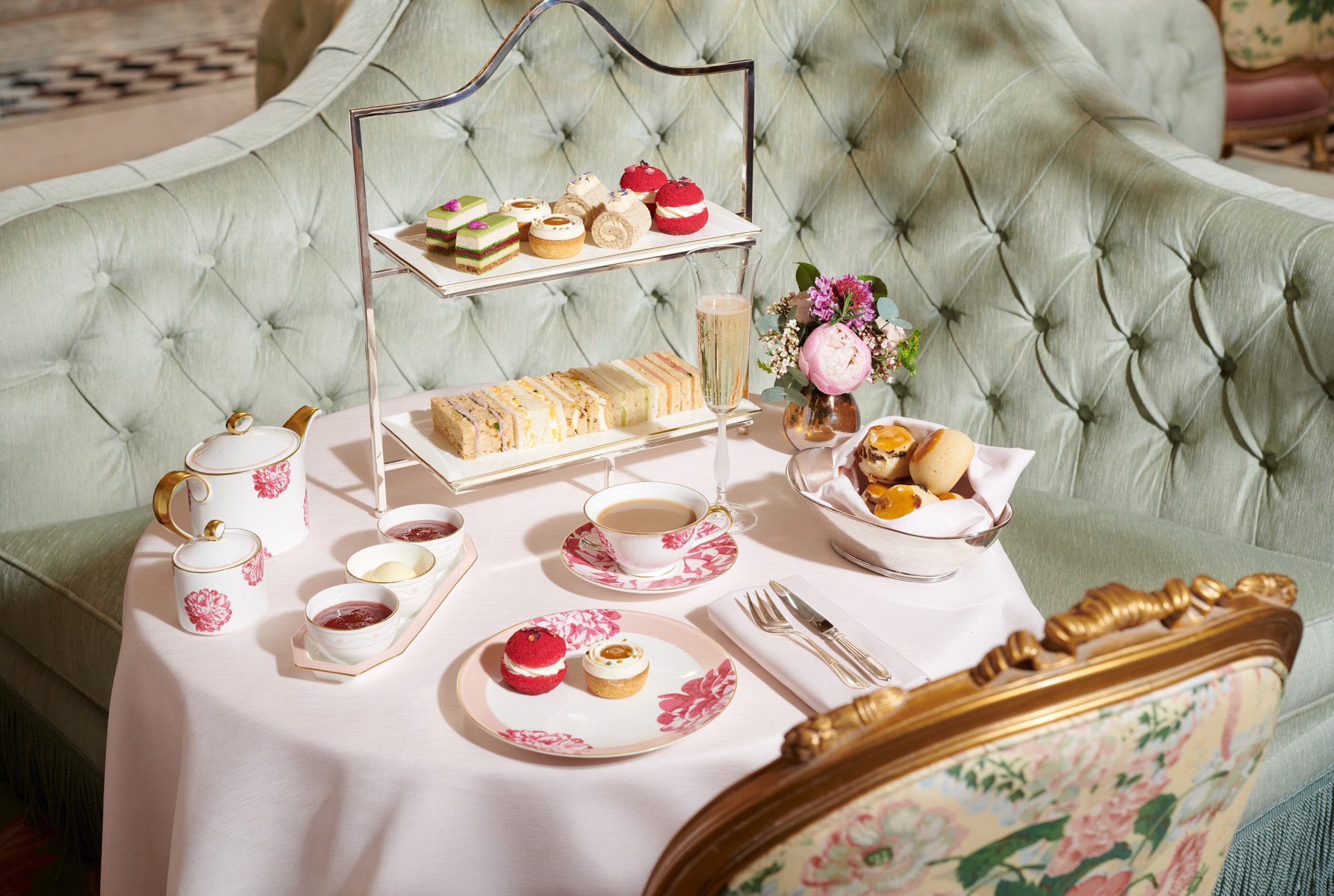 The Promenade's Chelsea Flower Show Afternoon Tea. 