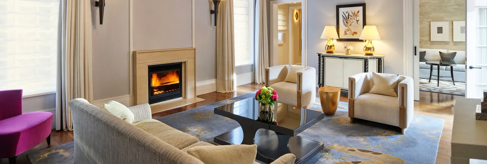 Hotel Bel-Air Bell Suite Living Room