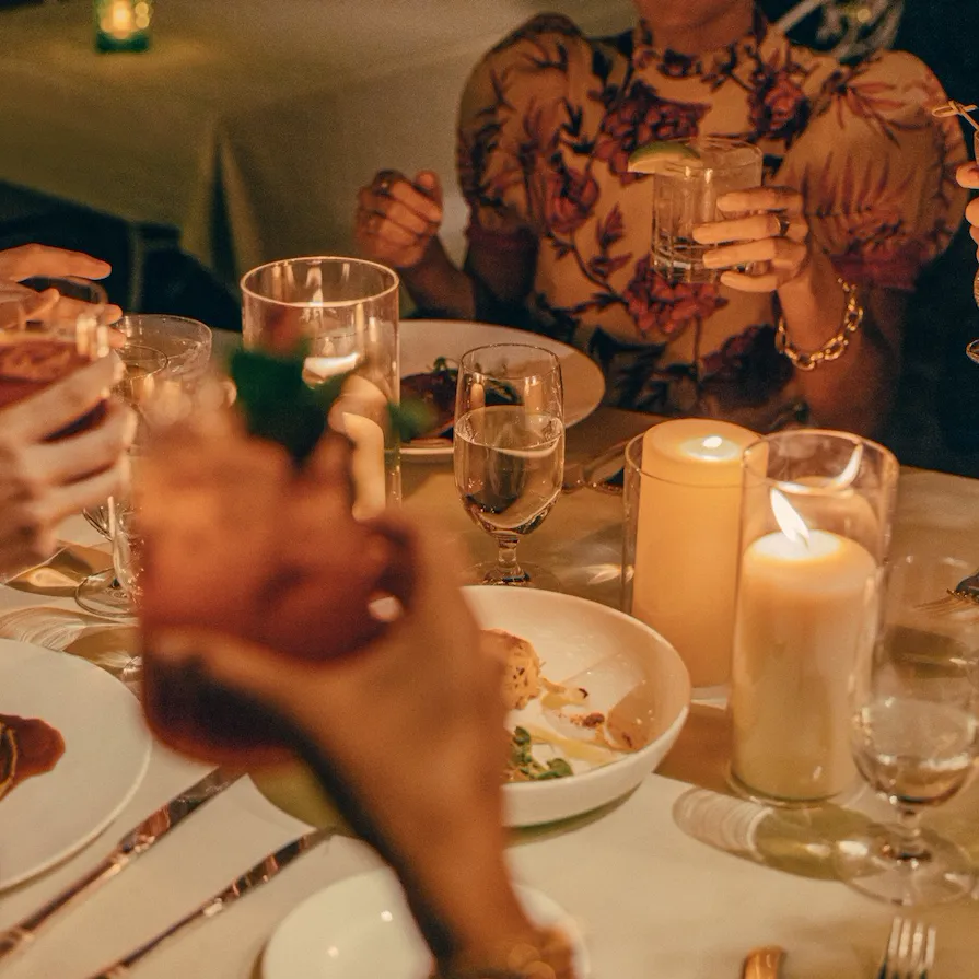 Dining in the Polo Lounge, The Beverly Hills Hotel, Beverly Hills