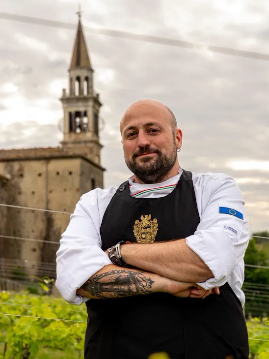 Mario di Giovanni chef at Masciarelli winery