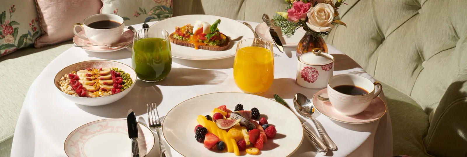 Breakfast in the Promenade - breakfast food spread