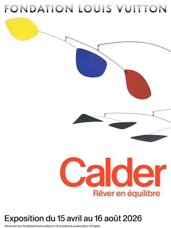 Flyer of the Calder exhibition