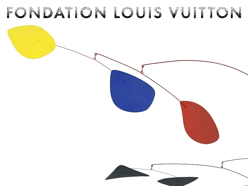 Flyer of the Calder exhibition