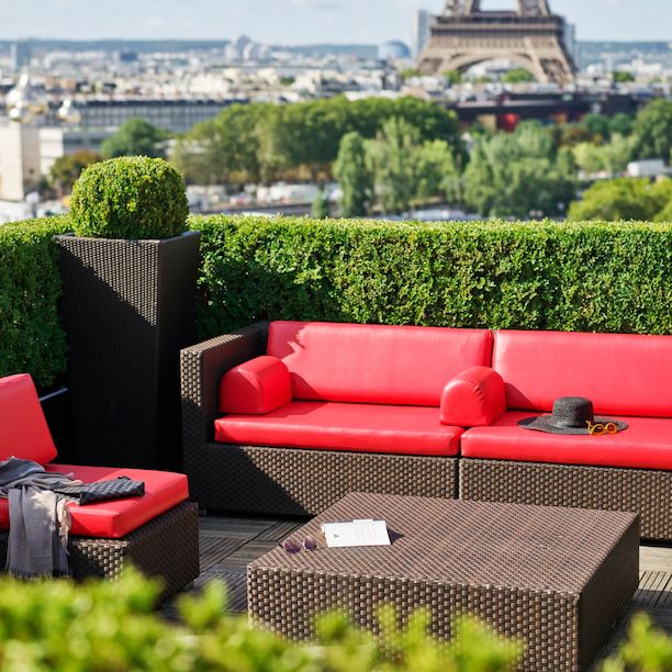 Suite Signature Eiffel moments at the Hotel Plaza Athénée