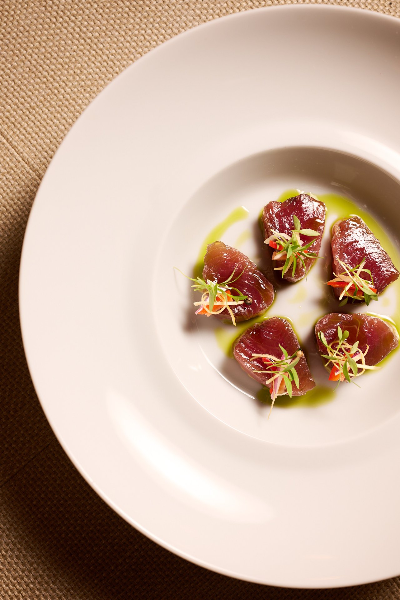 Le Meurice - Le Dali Restaurant - tuna - Dorchester Collection