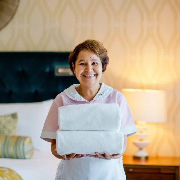 Team member at The Beverly Hills Hotel, Los Angeles