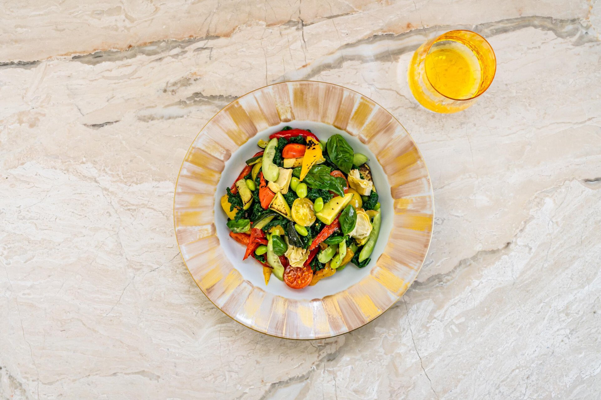 Pictures depict landscape images of the different offerings offered at Bonbon Café.