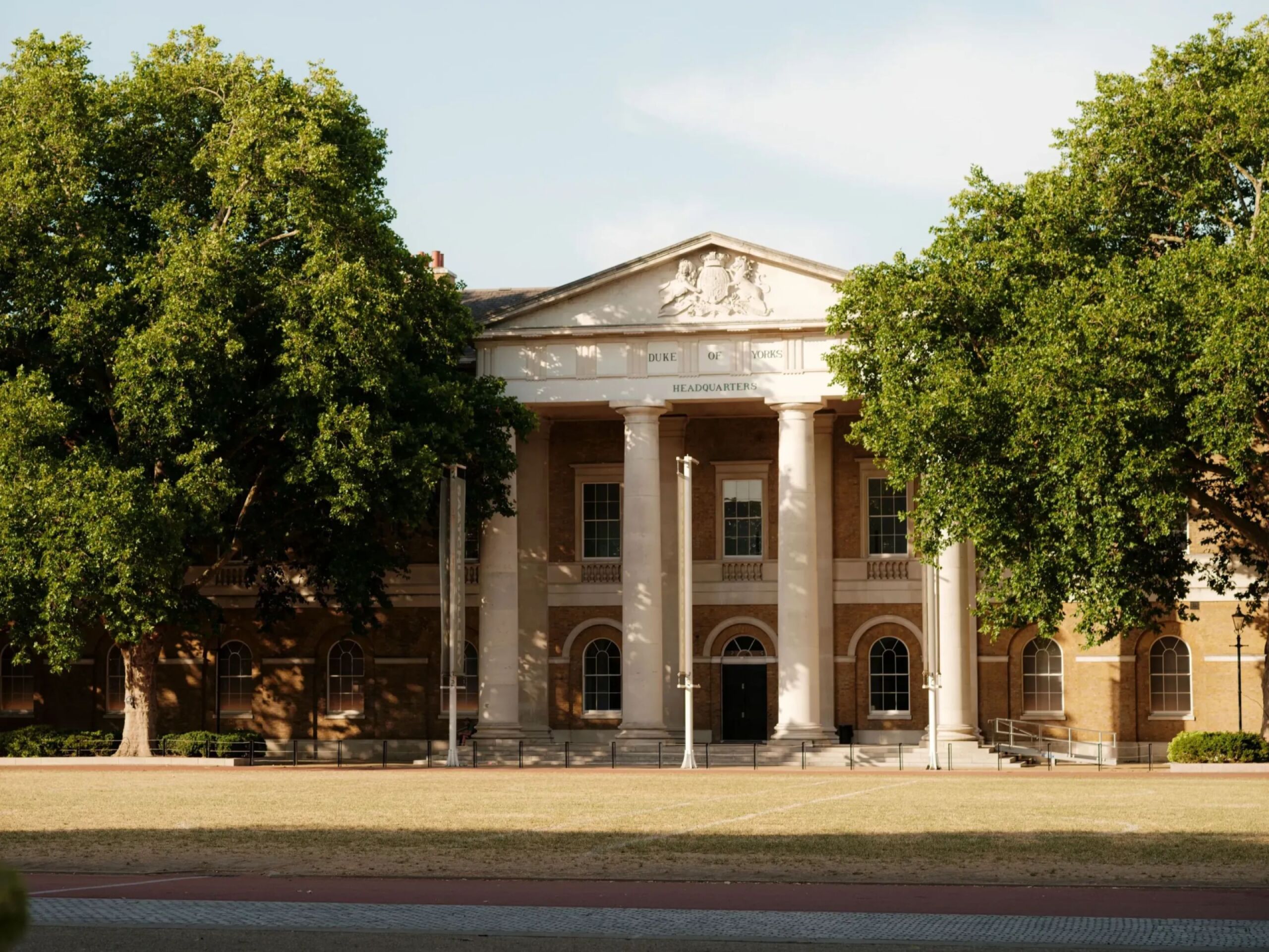 Iconic London destinations captured in soft, warm light during the day