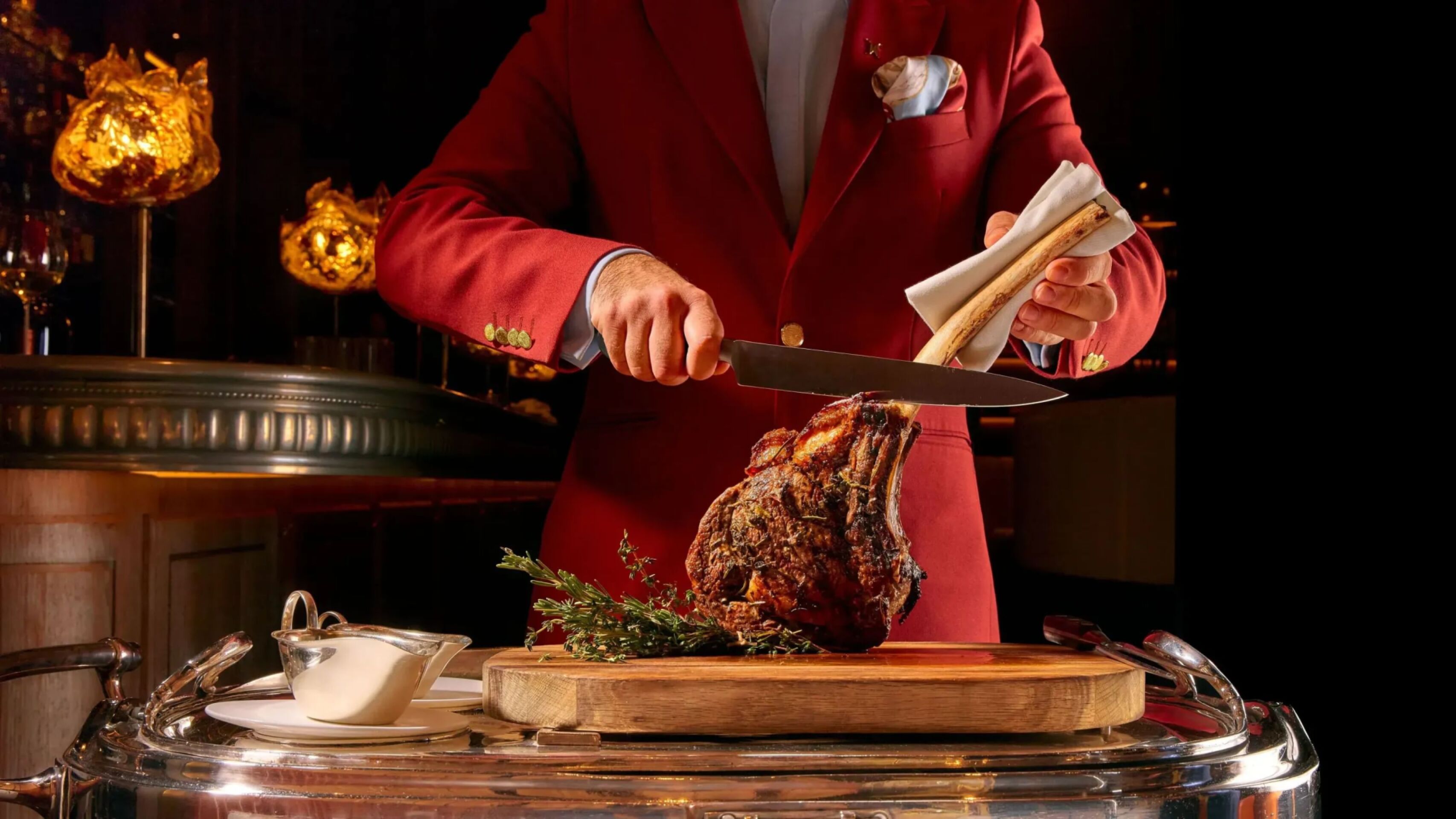 À la carte hero dishes at The Grill at The Dorchester 