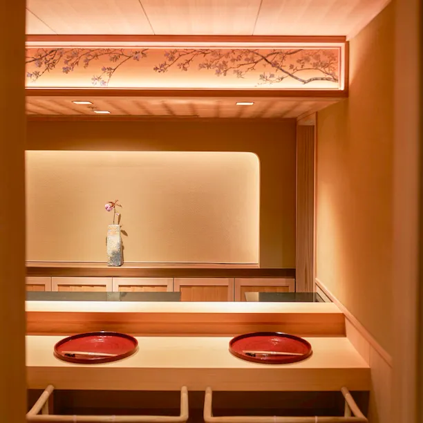 Sushi Kanesaka - private dining space