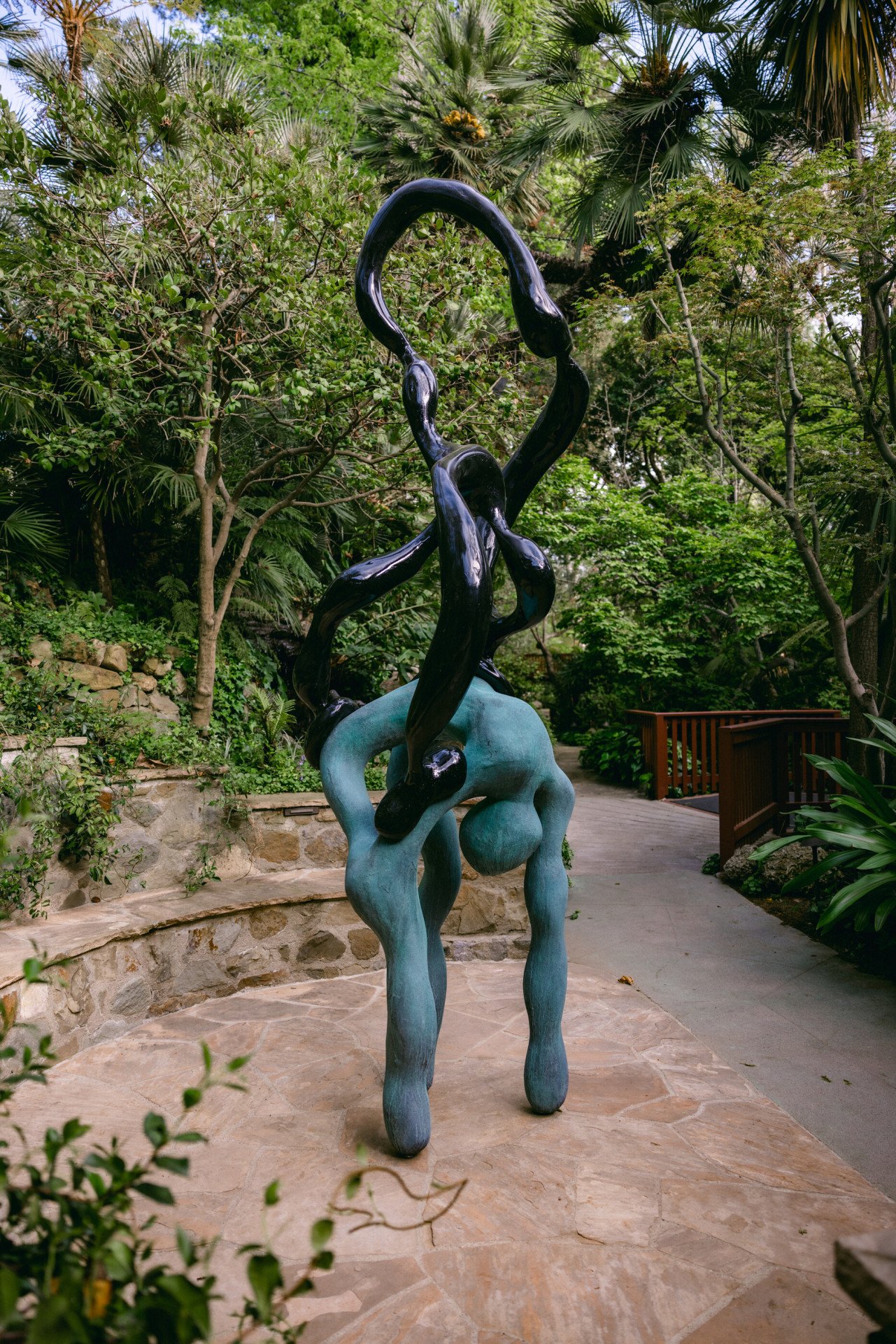 Sculpture art by Rogan Gregory at Hotel Bel-Air
